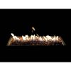 Steel Propane/Natural Gas Outdoor Fire Pit Table with Lid