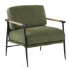 Leisure chair lounge chair Green color